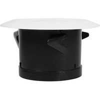 Air Vent Mouth, Hygro-Adjustable Ceiling Diffuser, Exhaust Supply Valve, Round Air Vent Cover (100mm)