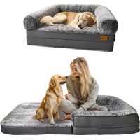 BingoPaw Cuccia Letto per cani Umani a misura d'uomo Gigante Taglia Grande 180x95x10 cm