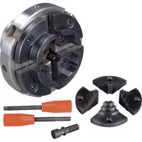 Holzstar – Mandrin à bois 4 mors ø 100 mm – Raccord M33x3,5 – Mors interchangeables pour tours à bois – Capacité de serrage 7-90 mm