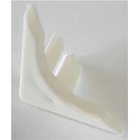 TAPPO TERMINALE PER PROFILO RACCORDO IGIENICO PVC BIANCO