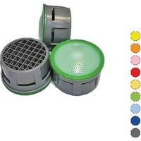 10 x CARTOUCHE POUR AÉRATEUR CLASSIC Débit : 6,0 l/min - Vert - R.A. 75 %