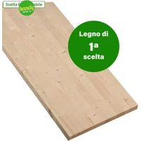 Tavola Lamellare Uno Legno cm 100x40x1,4