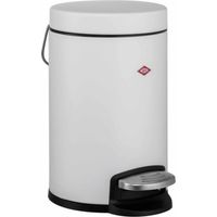 Wesco Modelo cubo de basura 3L blanco mate baño