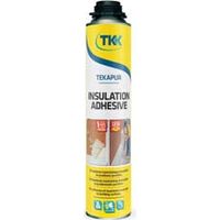 Tekapur Mousse Adhésive Polyuréthane Isolante - 800 ml application au pistolet - orange