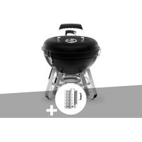 Barbecue à charbon Charcoal portatif Kettle Premium Nomade + cheminée d'allumage - Napoleon