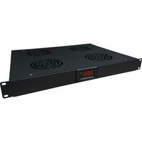 Alantec SA-F-1U-4-TC Ventilationspanel schwarz