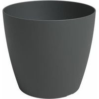 ARTEVASI Pot de fleur SAN REMO - 30 ma - Anthracite - 30x30x27,3 cm