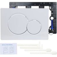 Geberit Sigma 30 WC-Betätigungsplatte – Robuster Kunststoff – Werkzeuglose Montage – Elegantes, minimalistisches Design – SIGMA01