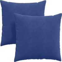 Coussins de canapé 2 pcs Bleu police 80 x 80 cm