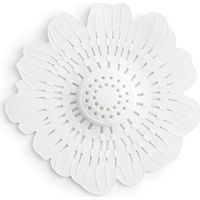 Filtre anti-cheveux pour évier de cuisine, baignoire et douche, pour éviter les bouchons. Filtre à cheveux pour évier de salle de bain, blanc