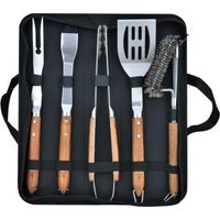 LAGUIOLE CUISSON - Set de 5 ustensiles de barbecue - "Sève"