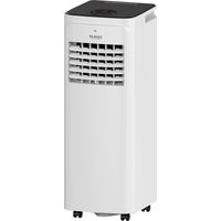 Climatiseur Mobile ELECCI 12 000 BTU 3-en-1 – Refroidissement Rapide, Déshumidification et Ventilation, Silencieux ≤54 dB, Minuterie 24H, Écran Digital, Classe Énergie A