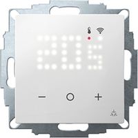 Eberle 557816054500 UTE 3800-U-RAL9010-G-55 Thermostat d'ambiance encastré Chauffage/refroidissement