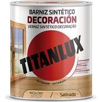 Synthetischer farbloser satinierter Dekorationslack 750ml titanlux m11100034