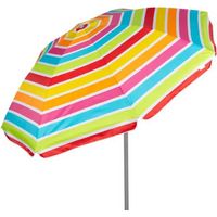 Ombrellone aktive striped 220 cm protezione UV50 regolabile
