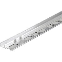 BASE PER PROFILI LAMINATO E PARQUET 'UNISYSTEM' h. mm 10 - spessore pavimenti mm 9,6/12,5