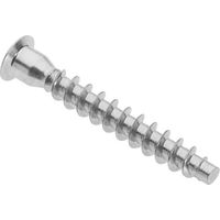 LaBlanc - 50 X d'assemblage Meubles-Vis de Fixation-Professionnel Confirmat-Vis Assemblage Meuble-Tête fraisée Vis de connexion-Connecteur de meuble-Meubles Connecteur-Acier Galvanisé 7x50