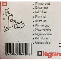Legrand 004494 – Lexic Diffusor Rouge