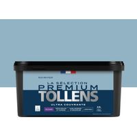 Tollens - Peinture intérieure couleurs - La Sélection Premium Velours - Ultra Couvrante - Bleu Baltique 2,5 L - 30m²