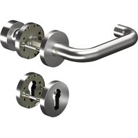 Rosette de serrure CORE+8100 8 mm/3020N/6501/6612 PZ AL Forme U DIN G/D