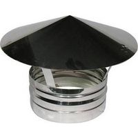 TERMINAL EN ACIER POUR CONDUITS DE FUMÉE Dimensions : diamètre 250