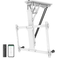 Support TV plafond motorisé HL44MWL – Pour écrans 32-70" – Charge max 35 kg – Commande par application – Inclinaison 75° – My Wall