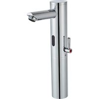 1 Robinet Mitigeur Infrarouge Laiton Chromé Réglage Température Pour Salle De Bain