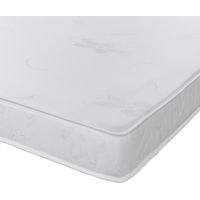 Extreme Comfort Approx 7.5 " Deep White Border Hybrid Luxurious Memory Foam and Spring Mattress, 2ft6 Small Single 75cm x 190cm