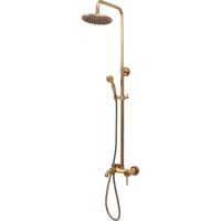 Colonne de douche, panneaux de douche RETRO BRONZE Robinetterie de douche