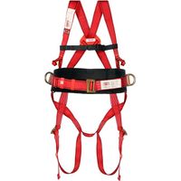 Akrobat AK005 Imbracatura di Sicurezza Anticaduta Dorsale Sternale Cintura Posizionamento EN 361 EN 358 Categoria III Poliestere