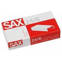 SAX Heftklammer 1-246-01 Nr. 24/6mm verkupfert 1.000 St./Pack.