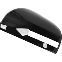 Capuchon de rétroviseur noir brillant haute résistance, couvercle de porte de remplacement pour Mitsubishi Outlander 2013-2019 gauche (7632C647HA)