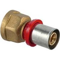 RACCORD DROIT FEMELLE À PRESSER POUR MULTICOUCHE Dimension : 3/4" x 20