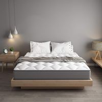 Dewinner – Matelas ressorts 90x190cm – Épaisseur 20cm – Mousse mémoire anti-acariens – Confort mi-ferme pour sommeil sain
