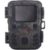 Caméra de Chasse HD Extérieure avec Écran, Vision Nocturne Infrarouge, Détecteur de Mouvement, Caméra de Surveillance Forestière Antivol sans Batterie 1 Pièce Camouflage