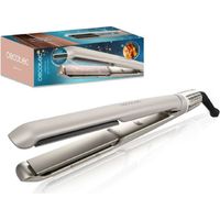 Cecotec Fer à Lisser Étroit Lisse Plasma. 45W, Revêtement en Céramique, Technologie Plasma, Plaques Flottantes 3D