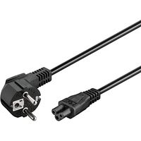 Goobay Netzkabel IEC 60320 C5 CEE 7/7 1,8 m Schwarz