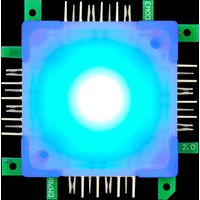 Leuchte allnet brick'r'knowledge LED blau vielseitig