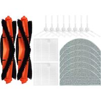 Pour aspirateur robot / Brosse latérale principale Filtre de lavage