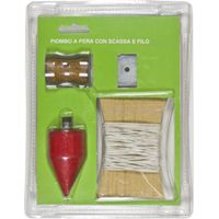 PIOMBO A PERA C/SCASSA E FILO 300 G- DIMA STAR- 6,0 pz