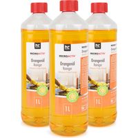 3 x 1 L Microactiv® Orangenöl Reiniger Konzentrat