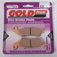 Plaquette de frein Gold Fren pour Moto Honda 750 NR N 1992 ARD