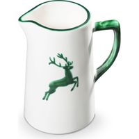 Gmundner Keramik Grüner Hirsch, Wasserkrug 0,7 Liter