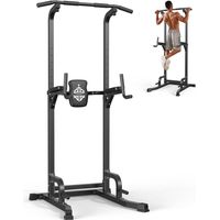 Sportsroyals Power Tower, Dip-Station, Klimmzugstange für das Krafttrainingsgerät im Heim-Fitnessstudio, 204 kg