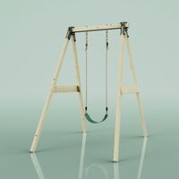 REBO Balançoire pissenlit Vert 133 x 213 cm
