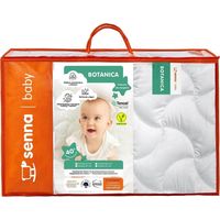 No-name Juego de ropa de cama universal blanco para bebé