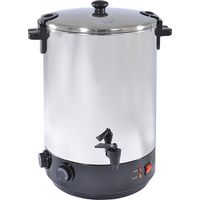 Kitchenchef – Stérilisateur de bocaux électrique inox 28L 2500W avec robinet et minuteur – Cuve en acier inoxydable 304 – ZJ280TD