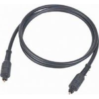 GEMBIRD TOSLINK 2M 2M TOSLINK TOSLINK TOSLINK Schwarzes Audiokabel