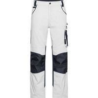 James & Nicholson Arbeitsbundhose JN832 Gr. 110 white/carbon