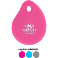 Racleur poêle - Lily cook - Corne de Pâtissier - Silicone - Gris - 100 mm x 127 mm